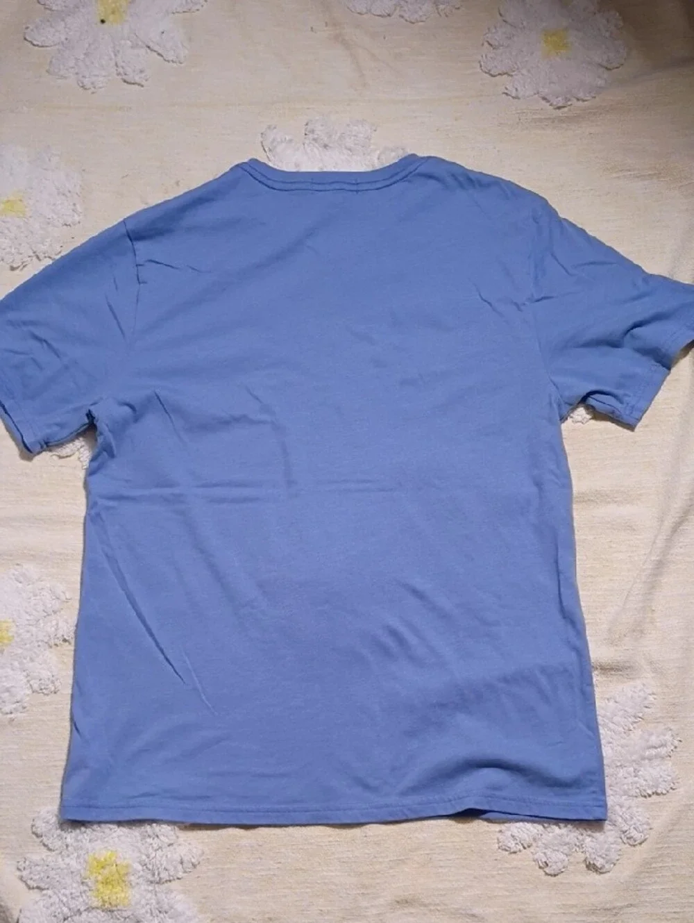 Polo‎ by Ralph Lauren Men's Light Blue V-Neck Pocket Tee